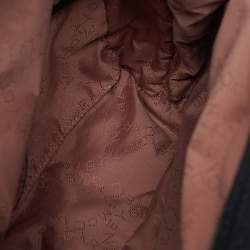 Pre Owned Stella McCartney Black Faux Suede Falabella Backpack