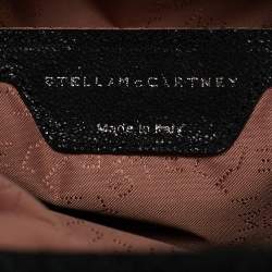Pre Owned Stella McCartney Black Faux Suede Falabella Backpack
