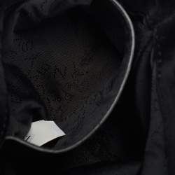 Pre Owned Stella McCartney Black Velvet Mini Falabella Tote