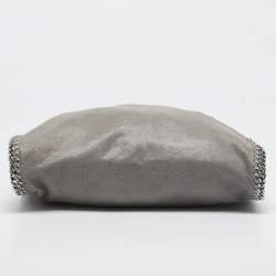 Pre Owned Stella McCartney Grey Faux Suede Small Falabella Tote