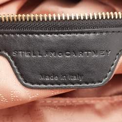 Pre Owned Stella McCartney Black Faux Suede Small Falabella Tote