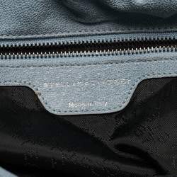 Pre Owned Stella McCartney Light Blue Faux Suede Small Falabella Tote