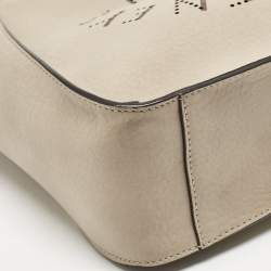 Stella McCartney Beige Faux Leather Logo Crossbody Bag