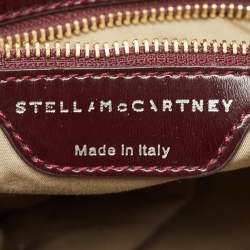 Stella McCartney Purple Faux Leather Appaloosa Tote