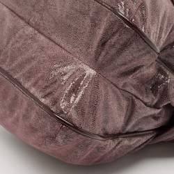 Stella McCartney Purple Faux Leather Appaloosa Tote