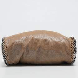 Stella McCartney Beige Faux Leather Mini Falabella Tote