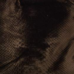 مملوكة مسبقًا Stella McCartney Brown Python Print Velvet Small Falabella Tote