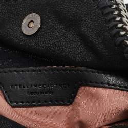 مملوكة مسبقًا Stella McCartney Black Faux Suede Tiny Falabella Tote