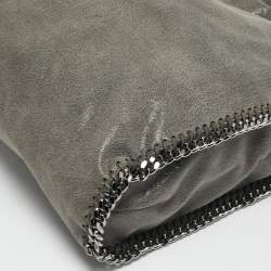 Stella McCartney Grey Faux Suede Large Falabella Tote