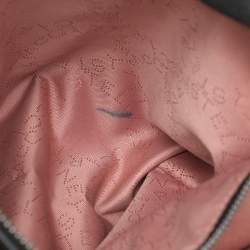 Pre Owned Stella McCartney Black Faux Suede Small Falabella Tote