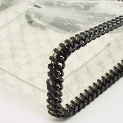 Pre Owned Stella McCartney Clear PVC Logo Falabella Tote
