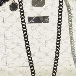 Pre Owned Stella McCartney Clear PVC Logo Falabella Tote