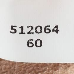 Pre Owned Stella McCartney Peach Quilted Faux Suede Mini Falabella Tote