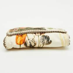 Pre Owned Stella McCartney Multicolor Canvas Botanical Print Falabella Shoulder Bag