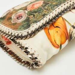 Pre Owned Stella McCartney Multicolor Canvas Botanical Print Falabella Shoulder Bag