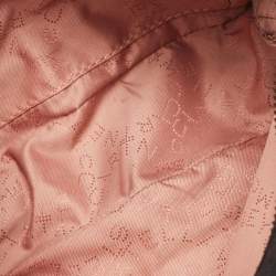 Pre Owned Stella McCartney Black Faux Suede Falabella Camera Crossbody Bag