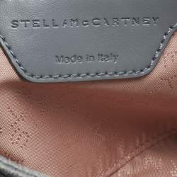 مملوكة مسبقًا Stella McCartney Grey Faux Suede Mini Falabella Flap Crossbody Bag