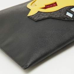 Pre Owned Stella McCartney Multicolor Faux Leather Zip Pouch