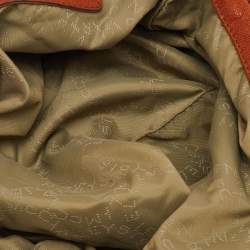 Pre Owned Stella McCartney Brick Faux Suede Small Falabella Chain Tote