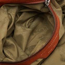 Pre Owned Stella McCartney Brick Faux Suede Small Falabella Chain Tote