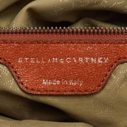 Pre Owned Stella McCartney Brick Faux Suede Small Falabella Chain Tote