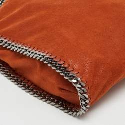Pre Owned Stella McCartney Brick Faux Suede Small Falabella Chain Tote
