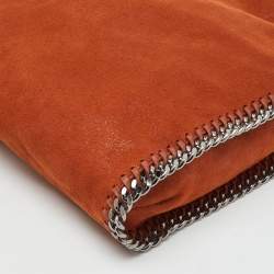 Pre Owned Stella McCartney Brick Faux Suede Small Falabella Chain Tote