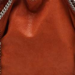 Pre Owned Stella McCartney Brick Faux Suede Small Falabella Chain Tote