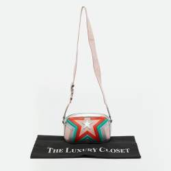 Pre Owned Stella McCartney Multicolor Faux Leather Star Crossbody Bag