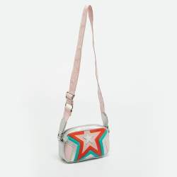 Pre Owned Stella McCartney Multicolor Faux Leather Star Crossbody Bag