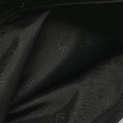 Pre Owned Stella McCartney Black Monogram Nylon Bum Belt Bag