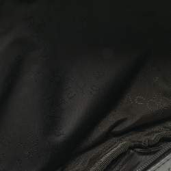 Pre Owned Stella McCartney Black Monogram Nylon Bum Belt Bag