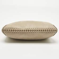 Pre Owned Stella McCartney Beige Faux Suede Mini Falabella Tote