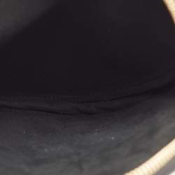 Pre Owned Stella McCartney Multicolor Python Effect Faux Leather Superhero Chain Clutch