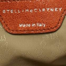 Pre Owned Stella McCartney Brick Brown Faux Suede Small Falabella Tote