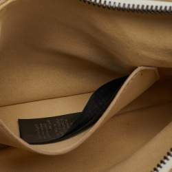 Pre Owned حقيبة كتف صغيرة ستيلا ماكرتني فالابيلا جلد شامواه صناعي أبيض فاتح