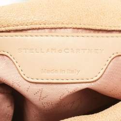 Pre Owned Stella McCartney Beige Faux Leather Mini Falabella Tote
