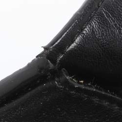 Pre Owned Stella McCartney Stella Logo Black Faux Leather Tote