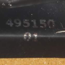 Pre Owned Stella McCartney Stella Logo Black Faux Leather Tote