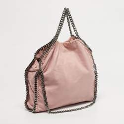 مملوكة مسبقًا Stella McCartney Falabella Small Pink Faux Suede Tote