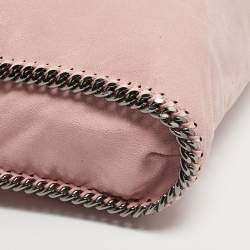 مملوكة مسبقًا Stella McCartney Falabella Small Pink Faux Suede Tote