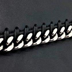 مملوكة مسبقًا حقيبة بوكس ستيللا مكارتني فلابيلا جلد أسود