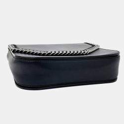 مملوكة مسبقًا حقيبة بوكس ستيللا مكارتني فلابيلا جلد أسود