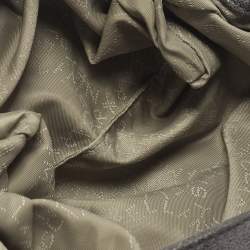 Pre Owned Stella McCartney Falabella Flap Grey Faux Suede Shoulder Bag