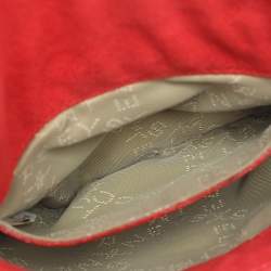 Pre Owned Stella McCartney Falabella Chilli Red Faux Leather Crossbody Bag