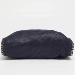 Pre Owned حقيبة يد توتس ستيللا مكارتني فالابيلا سويدي صناعي أزرق كحلي صغيرة