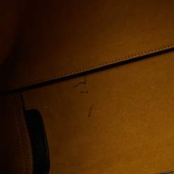 Pre Owned Stella McCartney The Logo Large Black Faux Leather Tote