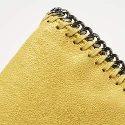 Pre Owned حقيبة كروس بودي ستيلا مكارتني فالابيلا سويدي صناعي أصفر