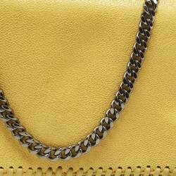 Pre Owned حقيبة كروس بودي ستيلا مكارتني فالابيلا سويدي صناعي أصفر