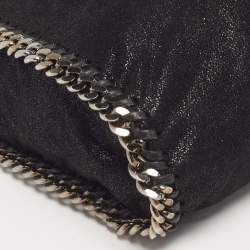 مملوكة مسبقًا Stella McCartney Falabella Small Black Faux Suede Tote
